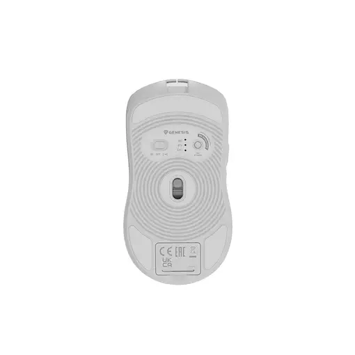 GENESIS Zircon 500 ratón Juego mano derecha RF Wireless + Bluetooth + USB Type-C Ó