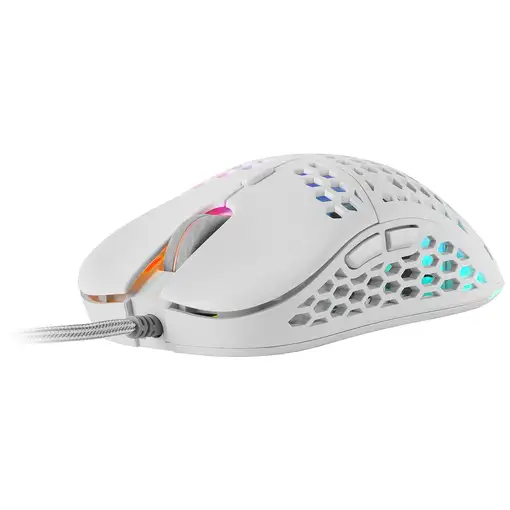 Mars Gaming MM55W, Ratón Inalámbrico Gaming RGB Chroma, Ultra-ligero 55 g, 12800 D