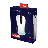 Trust GXT 922W YBAR ratón Juego mano derecha USB tipo A Óptico 7200 DPI