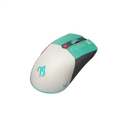 ASUS TUF Gaming Mini Wireless Mouse Hatsune Miku Edition ratón Juego mano derecha