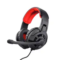 Trust 24761 auricular y casco Auriculares Alámbrico Diadema Juego Negro, Rojo
