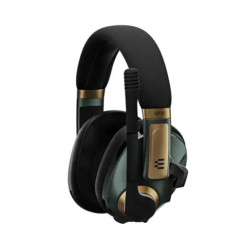 EPOS H3PRO Hybrid Auriculares Inalámbrico Diadema Juego Bluetooth Negro, Oro, Verd