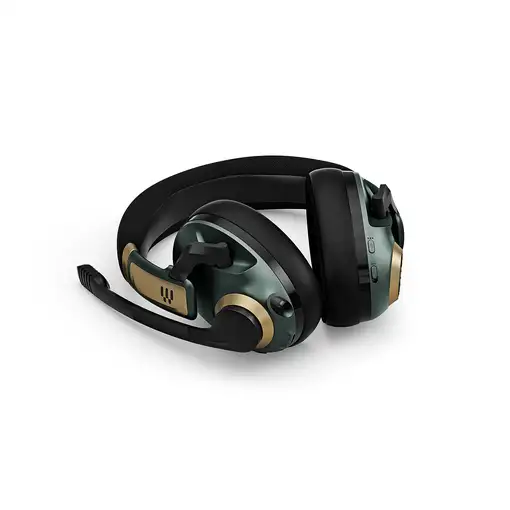 EPOS H3PRO Hybrid Auriculares Inalámbrico Diadema Juego Bluetooth Negro, Oro, Verd