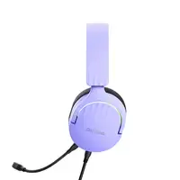 Trust GXT 490P FAYZO Auriculares Alámbrico Diadema Juego USB tipo A Negro, Púrpura