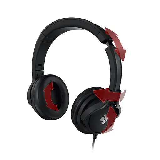 CHERRY JA-2200 Auriculares Alámbrico Diadema Juego Negro