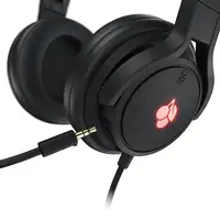 CHERRY JA-2200 Auriculares Alámbrico Diadema Juego Negro