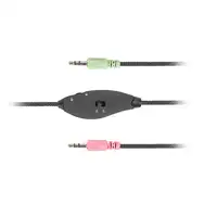 NATEC Rhea Auriculares Alámbrico Diadema Juego Negro