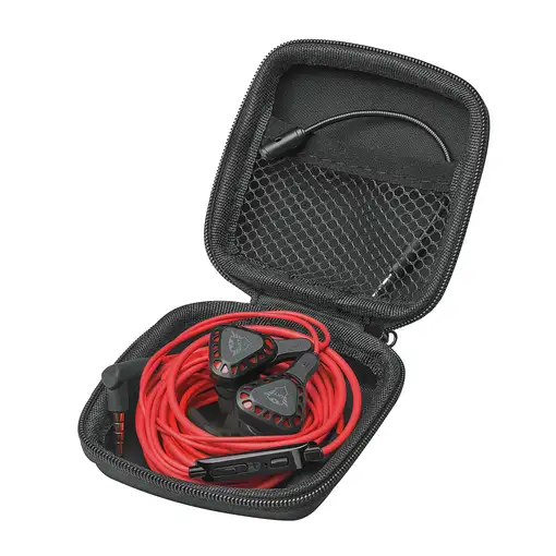 Trust TRU GXT 408 Auriculares Alámbrico Dentro de oído Juego Negro, Rojo