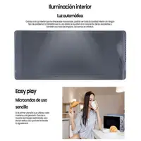Microondas Infiniton MW-A20GG, 20 Litros, 700 W, Grill, Plata