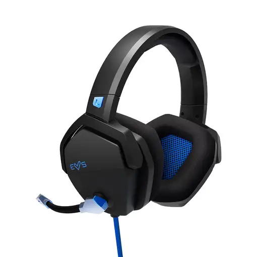 Energy Sistem ESG 3 Blue Thunder Auriculares Alámbrico Diadema Juego Negro, Azul