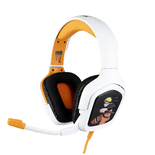 Konix Naruto 80381117963 auricular y casco Auriculares Alámbrico Diadema Juego Neg