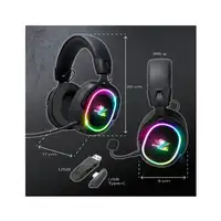 Spirit of Gamer XPERT H1200 WIRELESS Auriculares Inalámbrico y alámbrico Diadema J