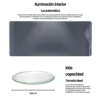 Microondas Infiniton MW-HS2070, 20 l, 700 W, Defrost, Plata