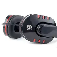 Gembird GHS-402 auricular y casco Auriculares Alámbrico Diadema Juego Negro