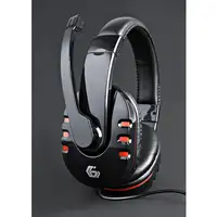 Gembird GHS-402 auricular y casco Auriculares Alámbrico Diadema Juego Negro