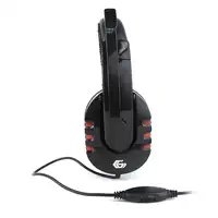Gembird GHS-402 auricular y casco Auriculares Alámbrico Diadema Juego Negro