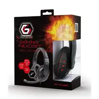 Gembird GHS-402 auricular y casco Auriculares Alámbrico Diadema Juego Negro