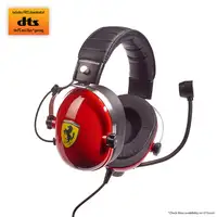 Thrustmaster T.Racing Auriculares Alámbrico Diadema Juego Negro, Rojo, Acero inoxi