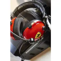 Thrustmaster T.Racing Auriculares Alámbrico Diadema Juego Negro, Rojo, Acero inoxi