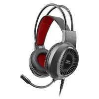 Mars Gaming MH120, Cascos Gaming SuperBass+Micro Flexible, Ultraligero, Airtech, N
