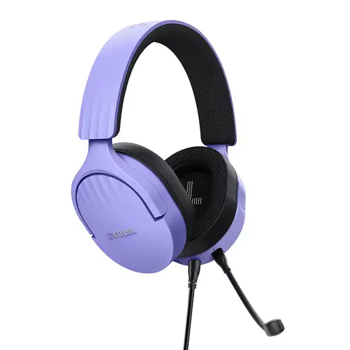 Trust GXT 489P FAYZO Auriculares Alámbrico Diadema Juego Negro, Púrpura