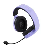 Trust GXT 489P FAYZO Auriculares Alámbrico Diadema Juego Negro, Púrpura