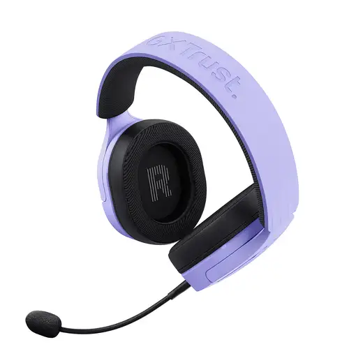Trust GXT 489P FAYZO Auriculares Alámbrico Diadema Juego Negro, Púrpura