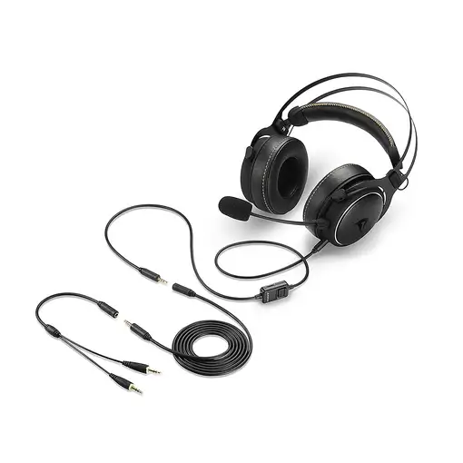 Sharkoon SKILLER SGH50 Auriculares Alámbrico Diadema Juego Negro