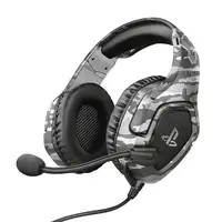 Trust GXT 488 Forze PS4 Auriculares Alámbrico Diadema Juego Negro, Gris