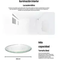 Microondas Infiniton MW-GW2090, 20 l, 700 W, DEFROST, Grill, Blanco