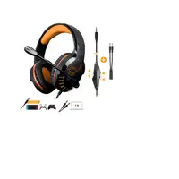 Spirit of Gamer PRO-H3 Auriculares Alámbrico Diadema Juego Negro, Naranja