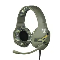 Konix Nemesis Camo Auriculares Alámbrico Diadema Juego Multicolor