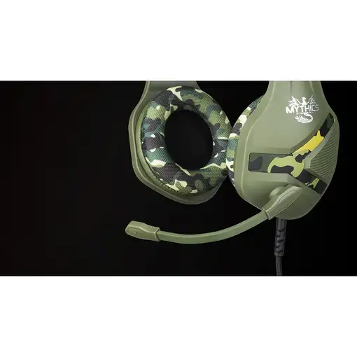 Konix Nemesis Camo Auriculares Alámbrico Diadema Juego Multicolor