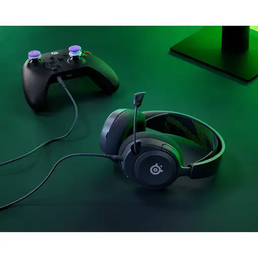 Steelseries ARCTIS NOVA 1X Auriculares Alámbrico Diadema Juego Negro, Verde