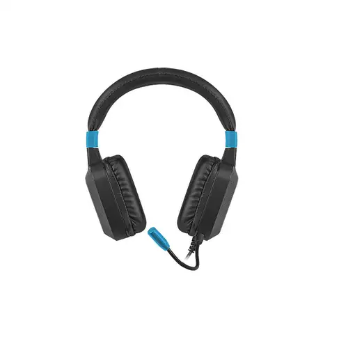 FURY NFU-1584 auricular y casco Auriculares Alámbrico Diadema Juego Negro, Azul