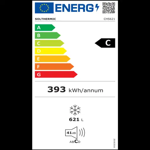 SOLTHERMIC® CONGELADOR CHS561 1,77 561L DUAL TECHNOLOGY