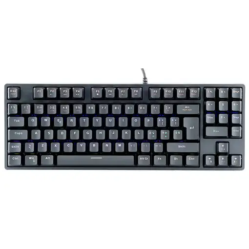 itek X50 teclado Juego USB Italiano Negro