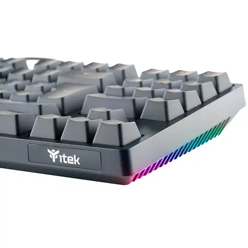 itek X50 teclado Juego USB Italiano Negro