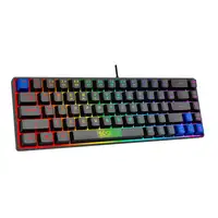 Sparco SPKEYBWIRED teclado Juego USB QWERTY Inglés de EE. UU. Negro
