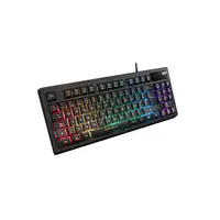 Mars Gaming MKAXES Teclado Compacto TKL H-Mech, Iluminación RGB 9 Efectos, Reposam