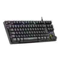 Mars Gaming MKTKL, teclado H-Mech, RGB 8 efectos, antighosting, Layout Portugués