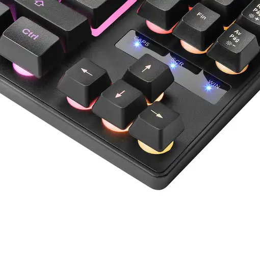 Mars Gaming MKTKL, teclado H-Mech, RGB 8 efectos, antighosting, Layout Portugués