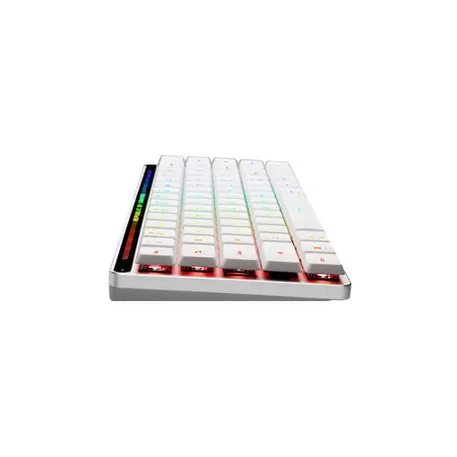 ASUS 90MP03EC-BKSA10 teclado Juego USB + RF Wireless + Bluetooth Blanco