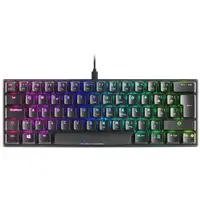 Mars Gaming MKMINIBES, Teclado Mecánico Ultra-Compacto, Full RGB Chroma, Switch OU