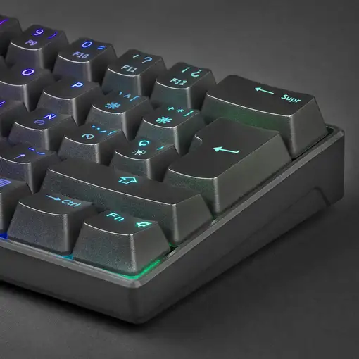 Mars Gaming MKMINIBES, Teclado Mecánico Ultra-Compacto, Full RGB Chroma, Switch OU