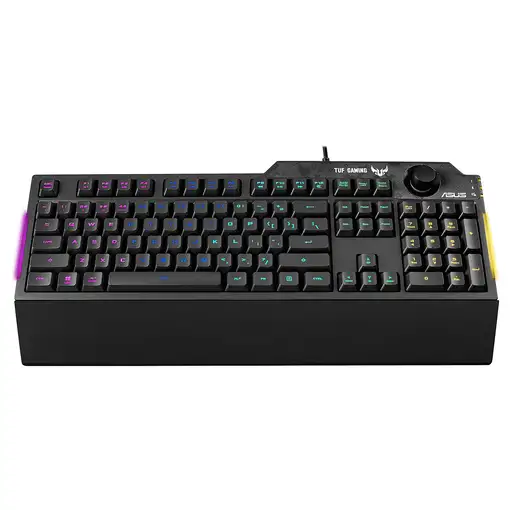 ASUS TUF Gaming K1 teclado Juego USB Negro