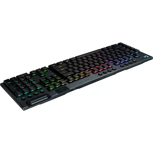 Logitech G G915 teclado Juego RF Wireless + Bluetooth Portugués Carbono