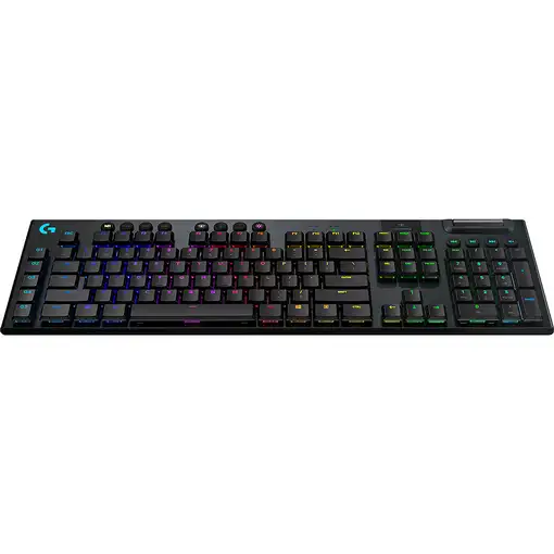 Logitech G G915 teclado Juego RF Wireless + Bluetooth Portugués Carbono