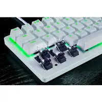 Razer RZ03-04981700-R3M1 teclado Juego USB QWERTY Inglés internacional Blanco