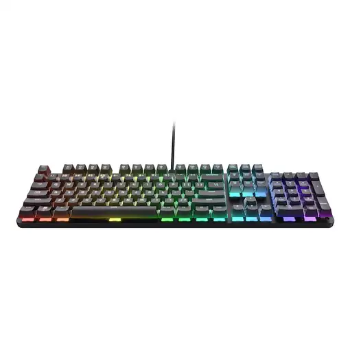 Trust GXT 871 Zora teclado Juego USB Italiano Negro